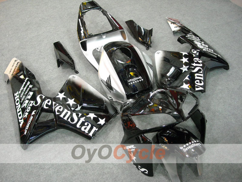 Kit de carénage à injection pour CBR600RR 05-06 - Noir, argent - SevenStars #OYO87900347