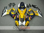 Kit de carénage à injection pour GSX R600 06-07 - Jaune, Noir - Corona, MOTUL #OYO87901430