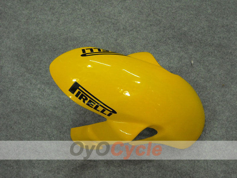Kit de carénage à injection pour GSX R600 06-07 - Jaune, Noir - Corona, MOTUL #OYO87901430