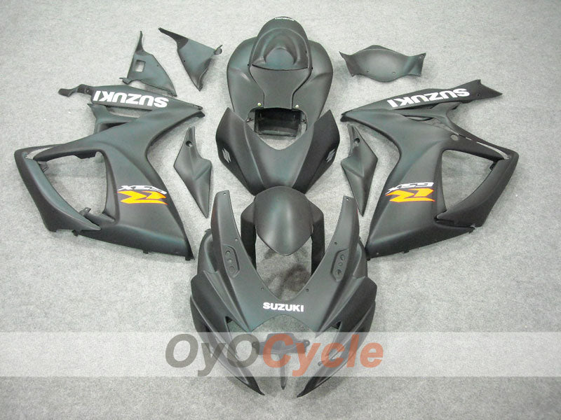Kit de carénage à injection pour GSX R750 06-07 - Gris, Mat - Style d'origine #OYO87901316