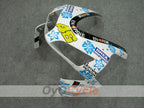 Kit de carénage à injection pour CBR600RR 03-04 - Blanc, Noir - Nastro Azzurro #OYO87902539