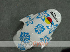 Kit de carénage à injection pour CBR600RR 03-04 - Blanc, Noir - Nastro Azzurro #OYO87902539