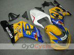 Kit de carénage à injection pour GSX R600 01-03 - Jaune, Bleu - Corona, MOTUL #OYO87901031