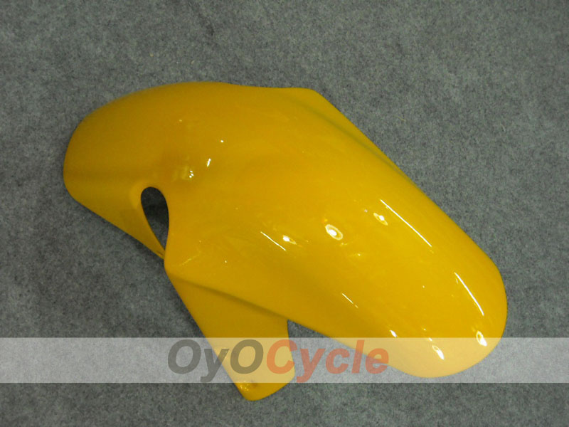 Kit de carénage à injection pour GSX R750 00-03 - Jaune, Bleu - Corona #OYO87901028