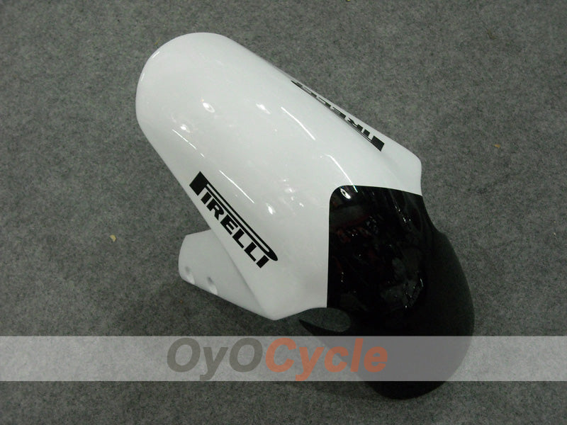 Kit de carénages à injection pour GSX R600 01-03 - Blanc, Noir - Corona, MOTUL #OYO87901036