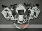 Kit de carénages à injection pour GSX R600 01-03 - Blanc, Noir - Corona, MOTUL #OYO87901036