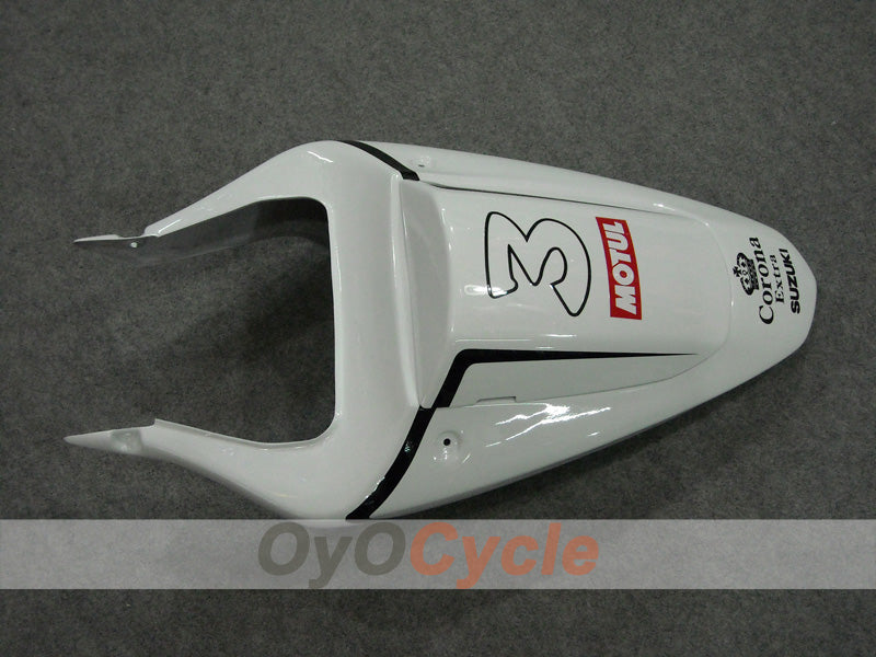 Kit de carénages à injection pour GSX R600 01-03 - Blanc, Noir - Corona, MOTUL #OYO87901036