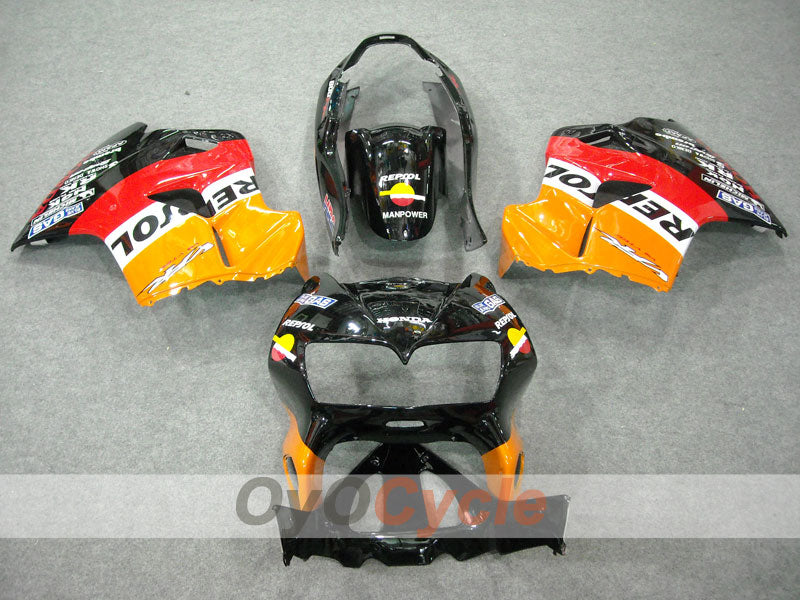 Kit de carénage pour VFR800 98-01 - Rouge, Noir - Repsol #OYO87902933 Image secondaire du produit