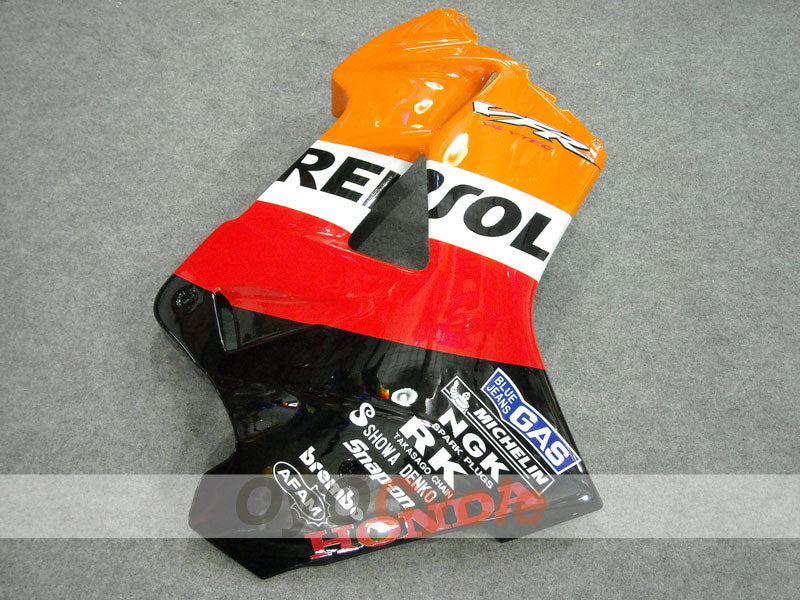 Kit de carénage pour VFR800 98-01 - Rouge, Noir - Repsol #OYO87902933