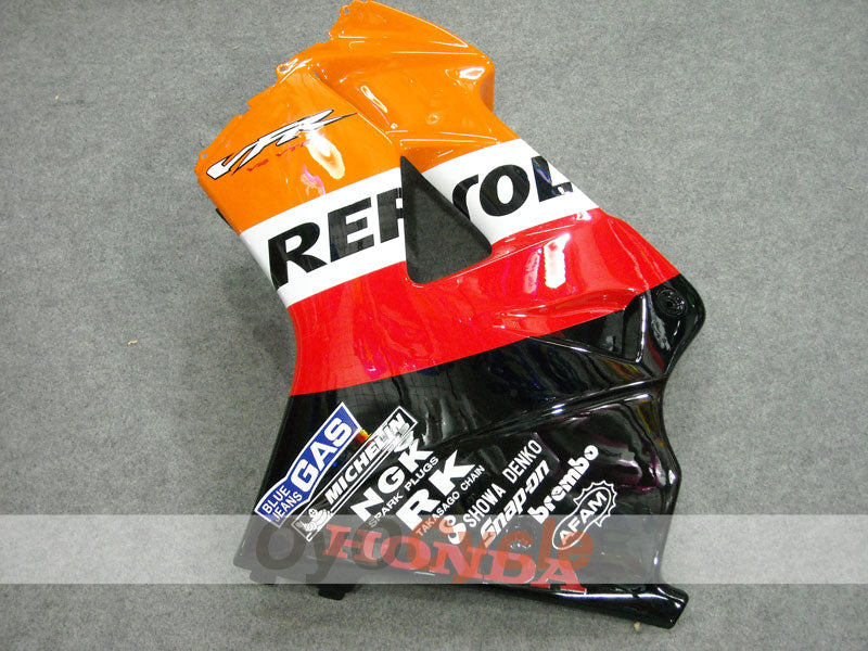 Kit de carénage pour VFR800 98-01 - Rouge, Noir - Repsol #OYO87902933