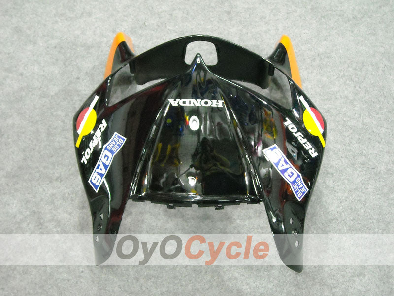 Kit de carénage pour VFR800 98-01 - Rouge, Noir - Repsol #OYO87902933
