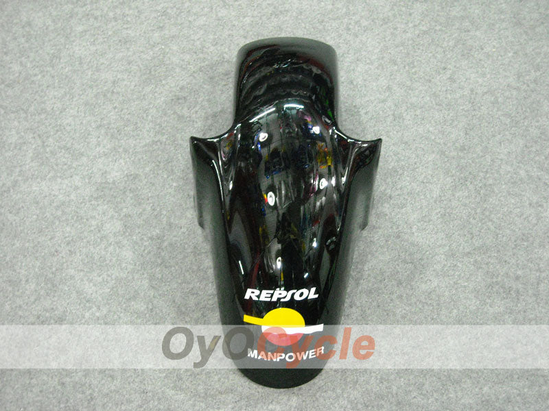 Kit de carénage pour VFR800 98-01 - Rouge, Noir - Repsol #OYO87902933