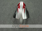 Kit de carénages injectés pour NINJA ZX-6R 05-06 - Rouge, Argent - Flame #OYO87901864