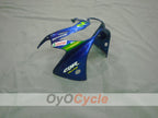 Kit de carénage à injection pour CBR900RR 929 00-01 - Vert, Bleu - MICHELIN, Movistar #OYO87902847