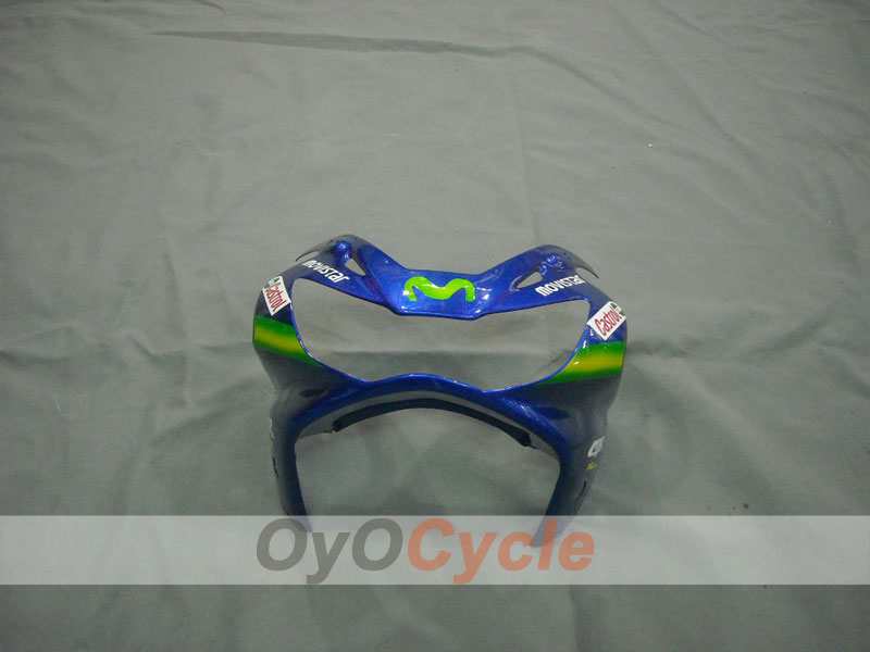 Kit de carénage à injection pour CBR900RR 929 00-01 - Vert, Bleu - MICHELIN, Movistar #OYO87902847