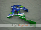 Kit de carénage à injection pour CBR900RR 929 00-01 - Vert, Bleu - MICHELIN, Movistar #OYO87902847
