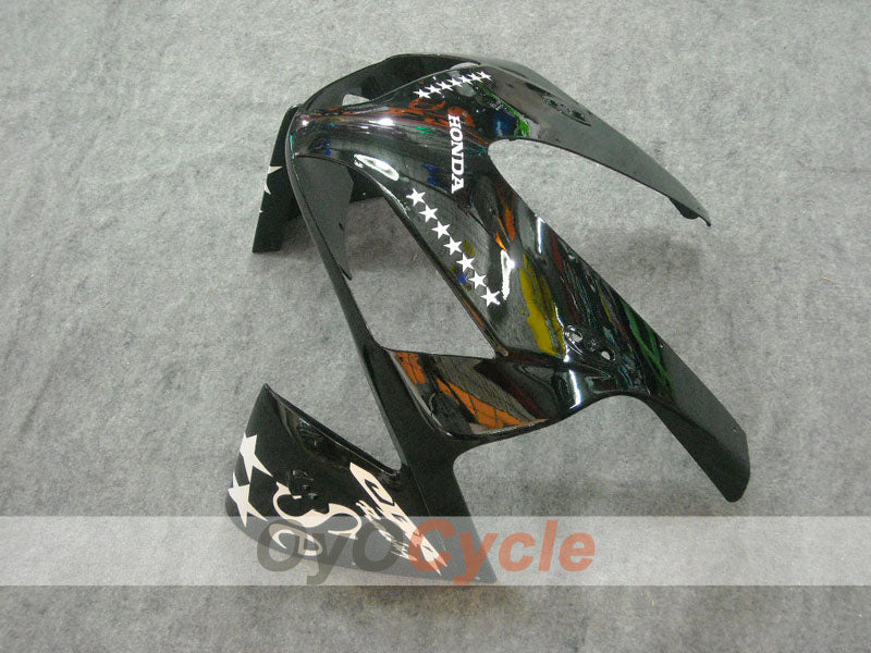 Kit de carénage injecté pour CBR600RR 03-04 - Blanc, noir - SevenStars #OYO87902551