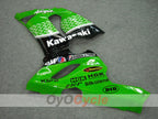 Kit de carénages à injection pour NINJA ZX-6R 05-06 - Vert, Noir - Nakano #OYO87901885