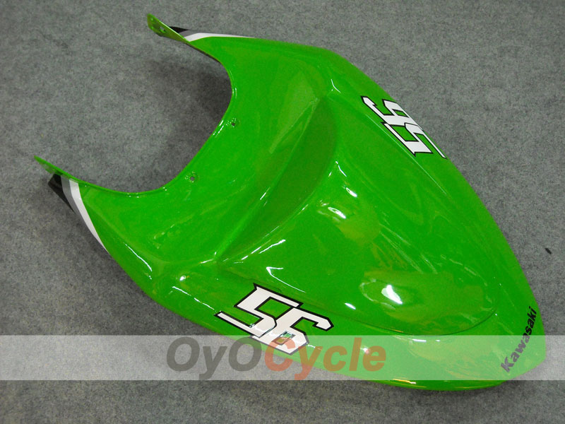 Kit de carénages à injection pour NINJA ZX-6R 05-06 - Vert, Noir - Nakano #OYO87901885