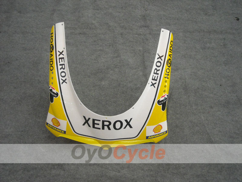 Kit de carénage injecté pour Ducati 998 02-04 - Jaune, blanc - Xerox #OYO87902315
