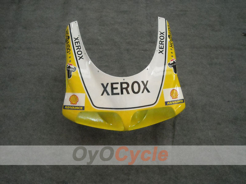 Kit de carénage à injection pour Ducati 748 94-02 - Jaune, Blanc - Xerox #OYO87902088