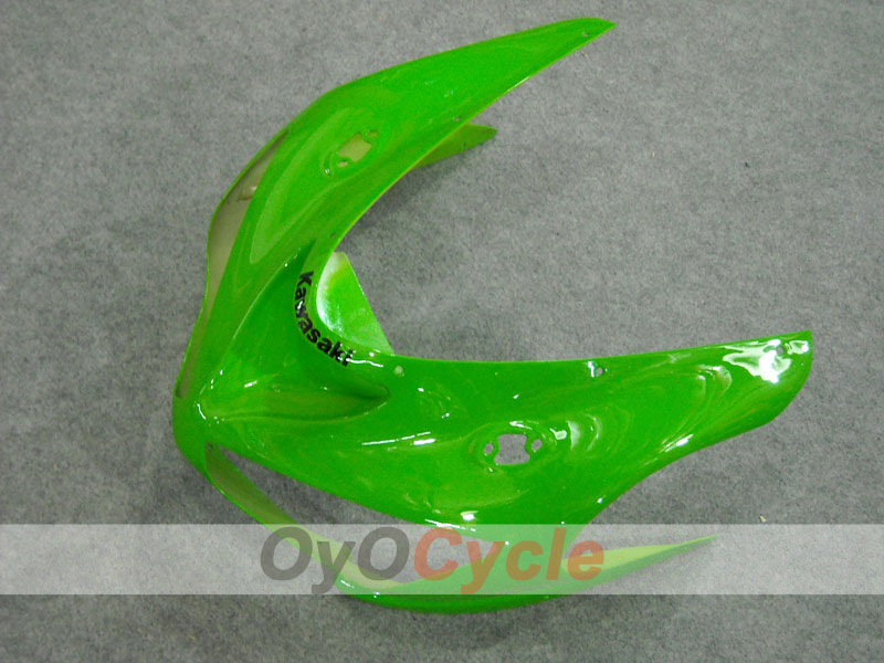 Kit de carénage à injection pour NINJA ZX-6R 05-06 - Vert, Noir - Monster #OYO87901873