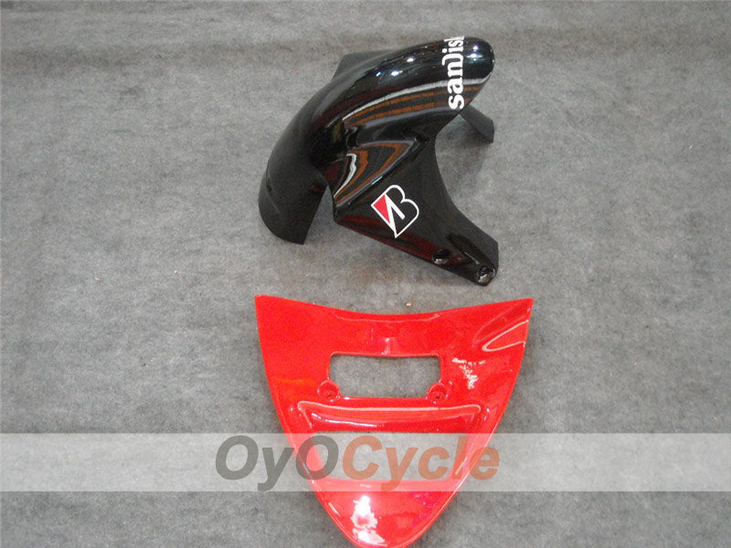 Kit de carénages injectés pour Ducati 998 02-04 - Rouge, noir - Alice #OYO87902254