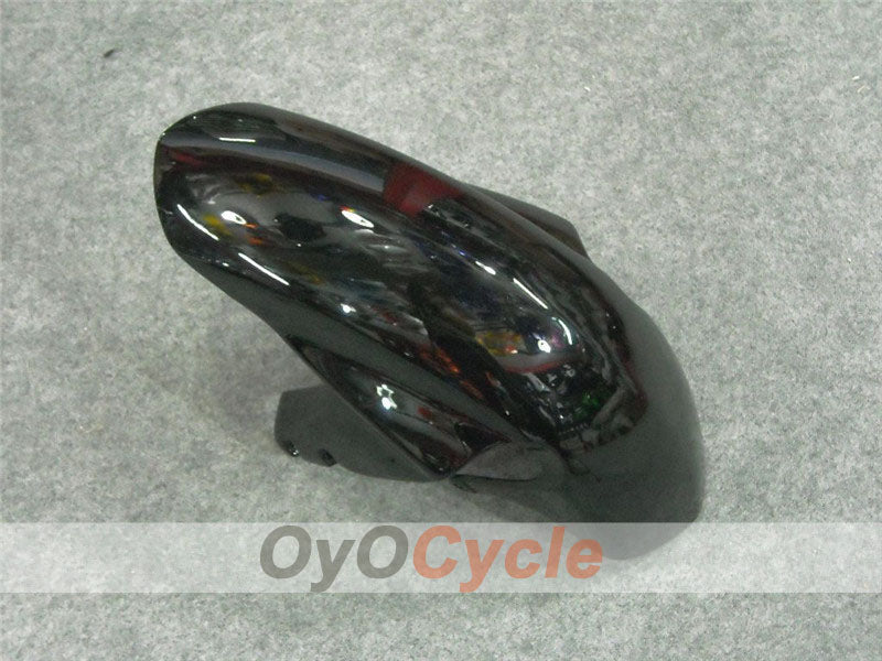 Kit de carénage en injection pour GSX R1000 03-04 - Noir, argent - Style d'origine #OYO87901846