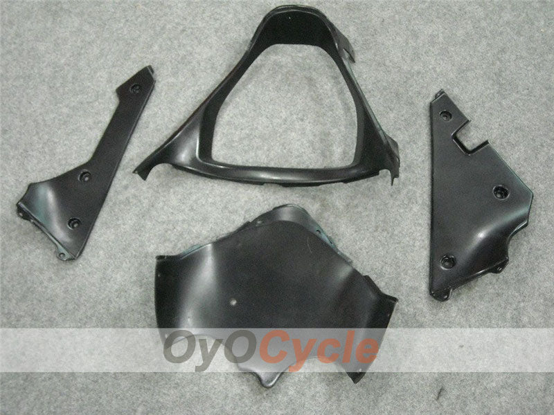 Kit de carénage en injection pour GSX R1000 03-04 - Noir, argent - Style d'origine #OYO87901846