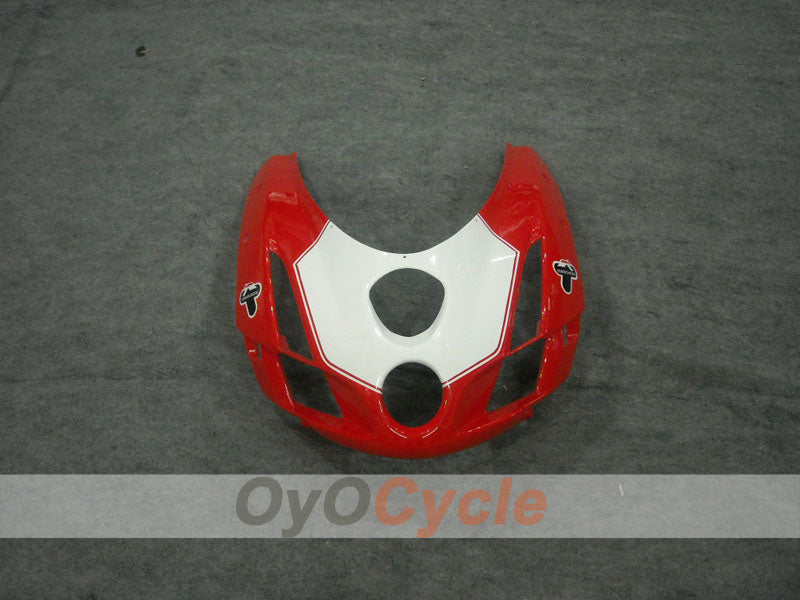 Kit de carénage à injection pour Ducati 999 03-04 - Rouge, Blanc - Style usine #OYO87902357