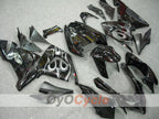 Kit de carénage injecté pour NINJA ZX-10R 04-05 - Blanc, noir - Flamme #OYO87901533