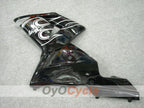 Kit de carénage injecté pour NINJA ZX-10R 04-05 - Blanc, noir - Flamme #OYO87901533