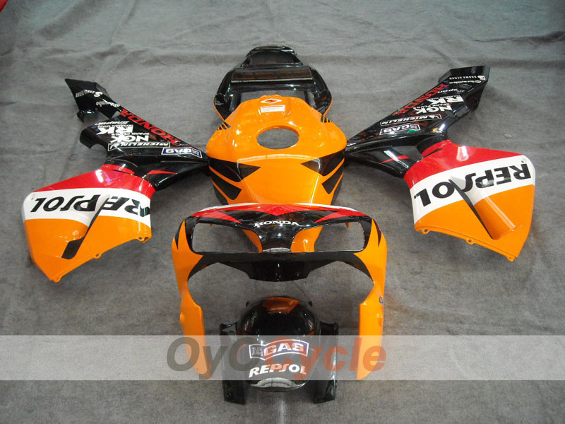 Kit de carénage à injection pour CBR600RR 03-04 - Jaune, Noir - Repsol #OYO87902577 Image principale du produit