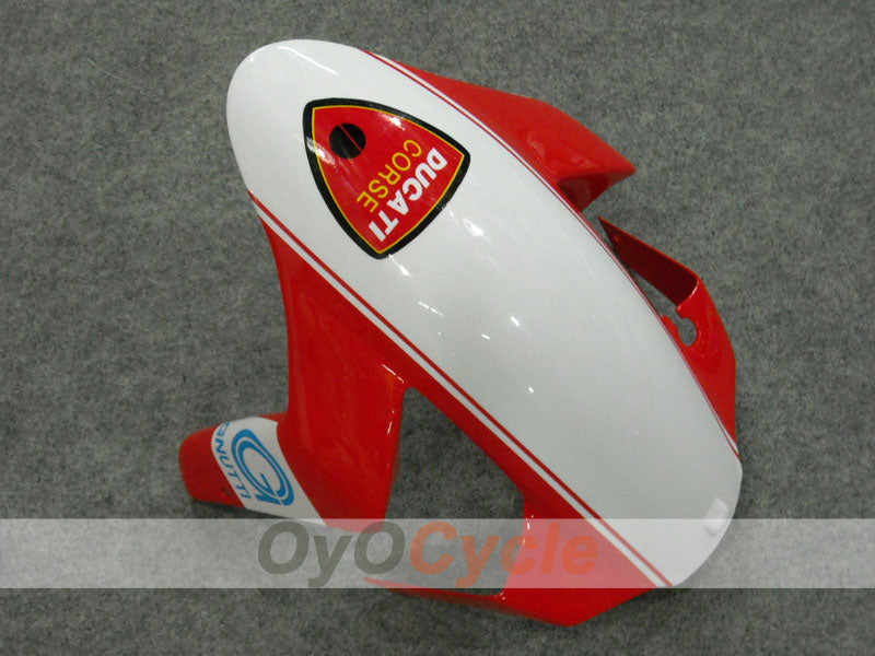 Kit de carénage à injection pour Ducati 999 03-04 - Rouge, Blanc - Xerox #OYO87902360