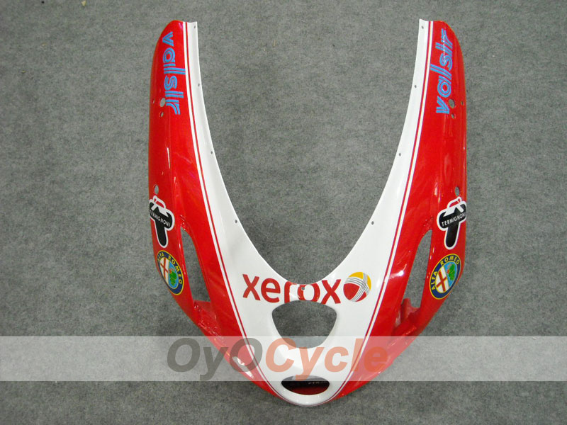 Kit de carénage à injection pour Ducati 999 03-04 - Rouge, Blanc - Xerox #OYO87902360