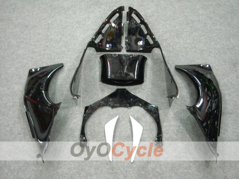 Kit de carénages à injection pour NINJA ZX-12R 00-01 - Blanc, noir - West #OYO87903078