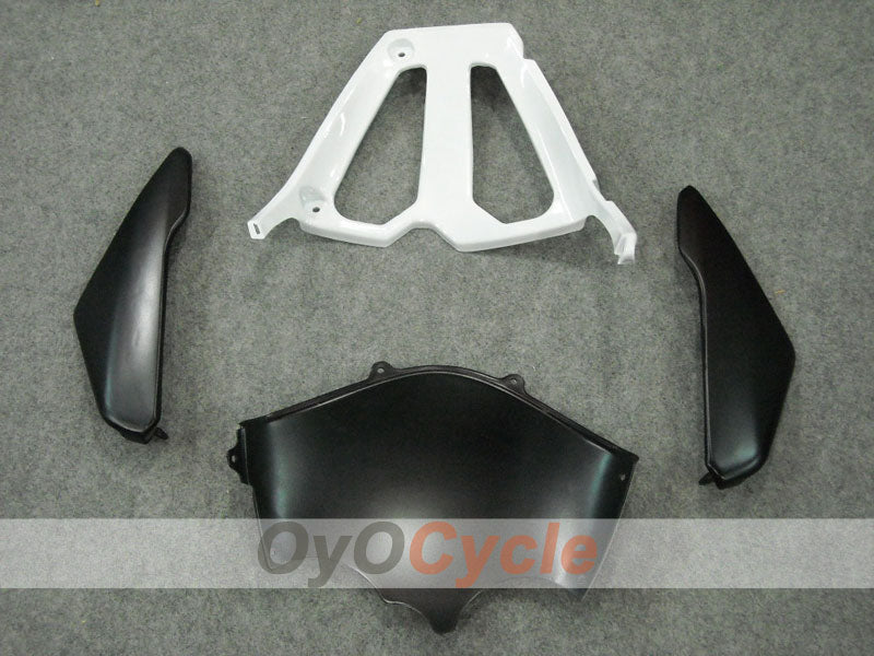 Kit de carénage injecté pour GSX R750 04-05 - Rouge, Blanc - Lucky Strike #OYO87901258