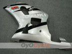 Kit de carénage à injection pour GSX R600 01-03 - Noir, argent - Style d'origine #OYO87901081