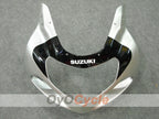 Kit de carénage à injection pour GSX R600 01-03 - Noir, argent - Style d'origine #OYO87901081