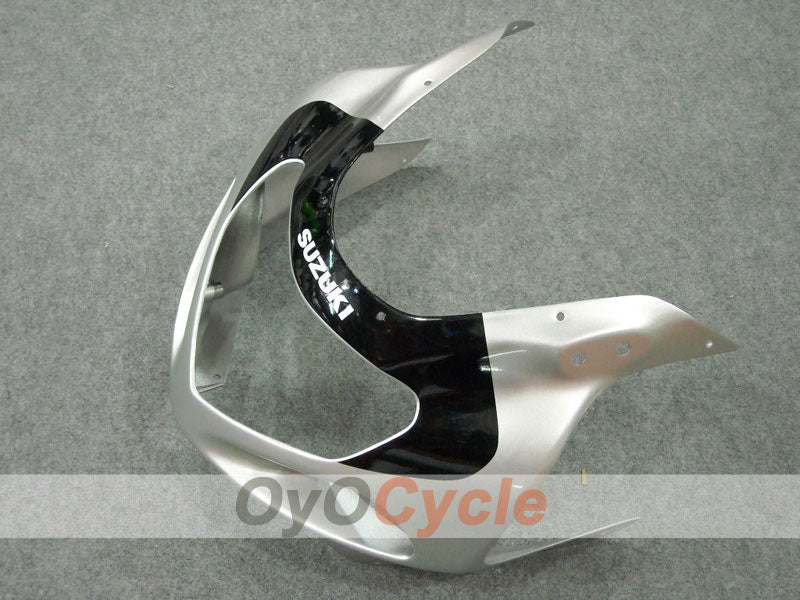 Kit de carénage à injection pour GSX R750 00-03 - Noir, argent - Style d'origine #OYO87901080