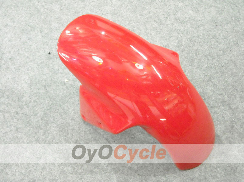 Kit de carénage injecté pour NINJA ZX-6R 03-04 - Rouge - Style d'origine #OYO87901765