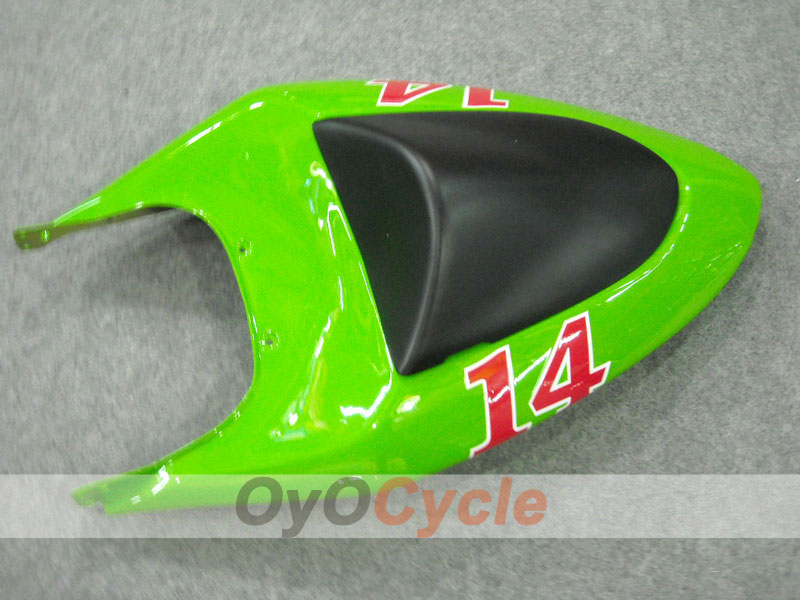 Kit de carénages à injection pour NINJA ZX-6R 05-06 - Vert, Noir - Nakano #OYO87901887