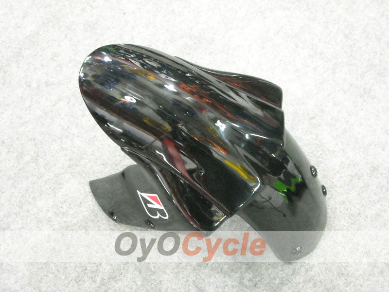 Kit de carénages à injection pour NINJA ZX-6R 05-06 - Vert, Noir - Nakano #OYO87901887
