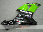 Kit de carénages à injection pour NINJA ZX-6R 05-06 - Vert, Noir - Nakano #OYO87901887
