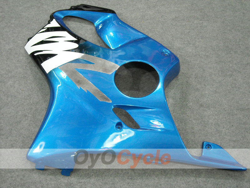 Kit de carénage à injection pour CBR600F4 99-00 - Bleu, Noir - Style usine #OYO87900134