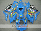 Kit de carénage injecté pour GSX R1000 07-08 - Bleu, noir - MOTUL, Rizla+ #OYO87902151