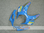 Kit de carénage injecté pour GSX R1000 07-08 - Bleu, noir - MOTUL, Rizla+ #OYO87902151