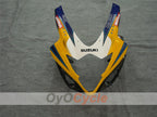 Kit de carénage à injection pour GSX R1000 05-06 - Jaune, Bleu - Corona #OYO87901942
