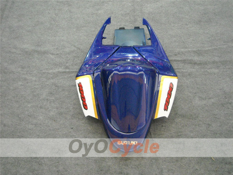 Kit de carénage à injection pour GSX R1000 05-06 - Jaune, Bleu - Corona #OYO87901942