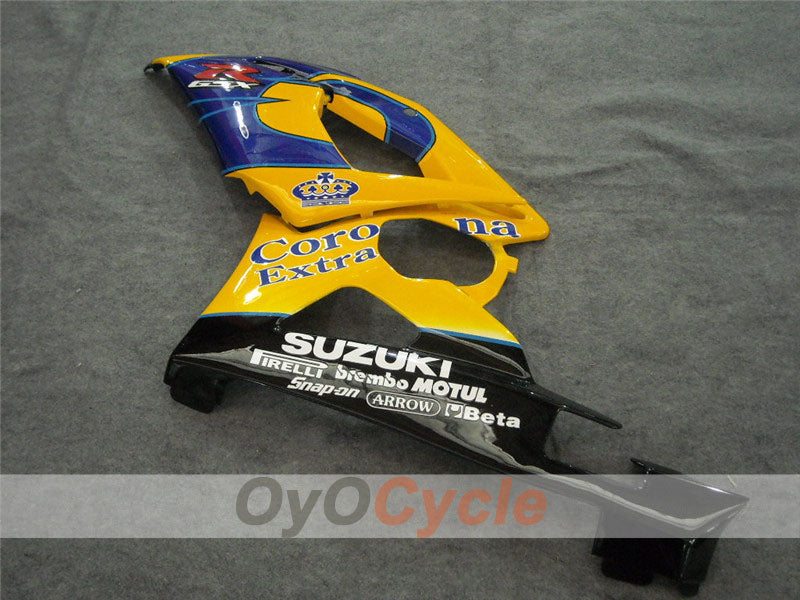 Kit de carénage à injection pour GSX R1000 05-06 - Jaune, Bleu - Corona #OYO87901942 Image secondaire du produit
